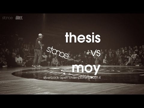 Thesis vs Moy // [1v1 semi] Silverback Open // UDEF 2014