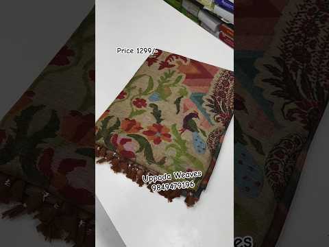 Mul Mul Silk Cotton Printed Saree Booking #9849479196 #saree #viral #uppada #kanchi #trending