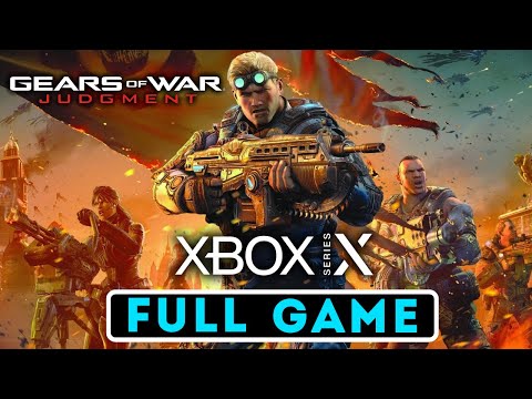 GEARS OF WAR JUDGMENT Gameplay Walkthrough FULL GAME [1080p HD 60FPS XBOX SERIES X] - No Commentary