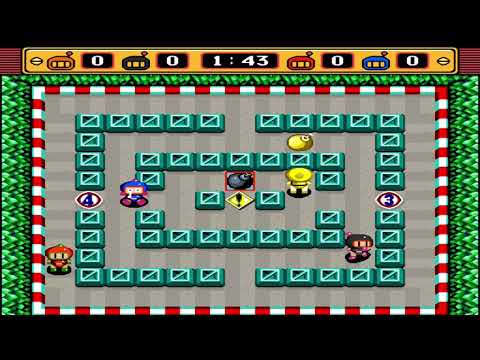 Super Bomberman 2 [Battle Mode] [HD] SNES