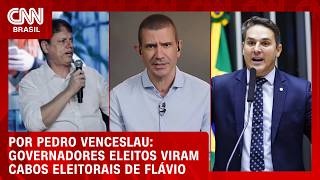 Vídeo: Governadores eleitos em 1° turno apoiam candidatura de Flávio; entenda| CNN 360°