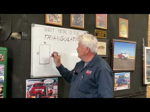 Sheet Metal is Fun! Introduction to Triangulation.  Part 1: layout for Square to Round.