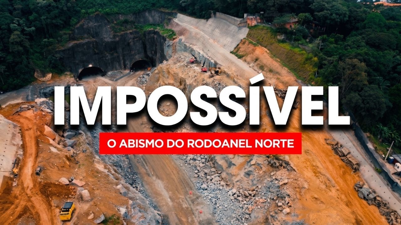 RASGARAM UMA MONTANHA AO MEIO PARA CONSTRUIR ISSO