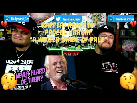 Rappers React To Procol Harum "A Whiter Shade Of Pale"!!!