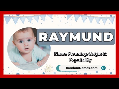 Raymund - Baby Boy Name Meaning, Origin & Popularity - RandomNames.com
