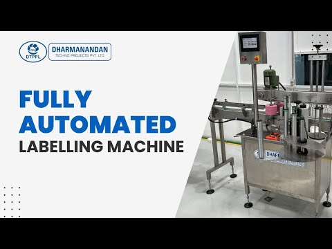 Bottle labeling machine