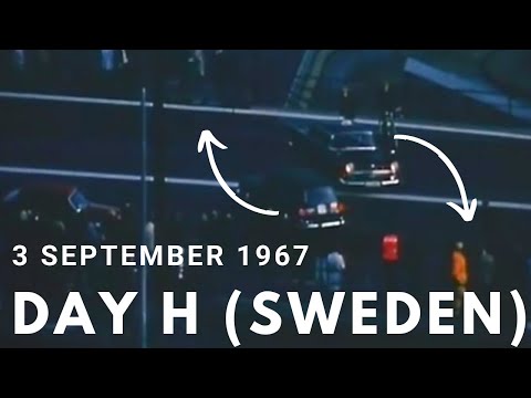 The day Sweden switched to right-hand traffic (3 September 1967)