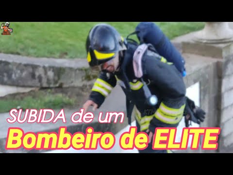 Subida ALUCINANTE do Bombeiro de ELITE Ricardo Fernandes! III Bombeiro de Elite Escadórios Bom Jesus