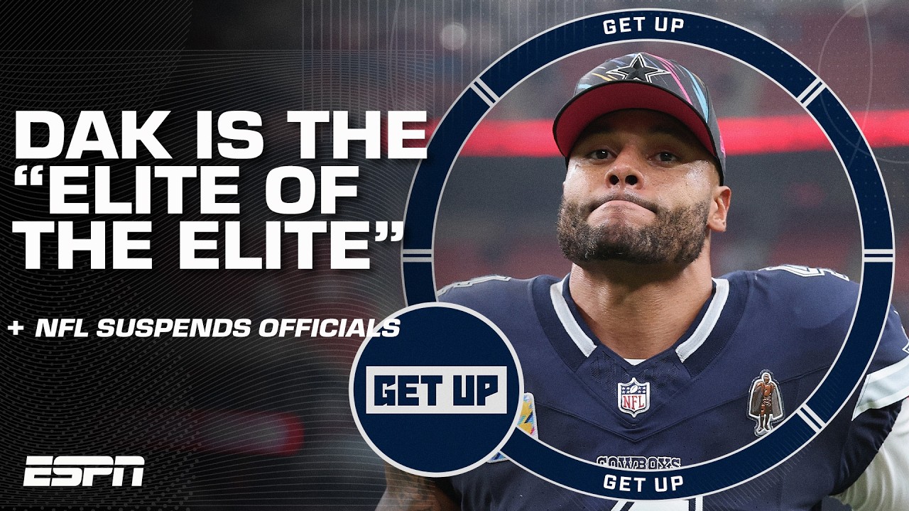 ‘THERE’S NOBODY IN THIS LEAGUE PLAYING BETTER’ than Dak Prescott - Foxworth 🔥 | Get Up