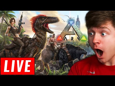 🔴 ARK SURVIVAL EVOLVED LIVE! (Day 1)