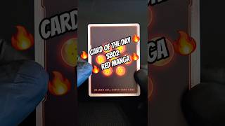 🔥 Card Of The Day 🔥 Red Manga 🔥 SB02 🔥 #dragonballsuper #fusionworld #SB02 #anime #cell #gohan #tcg