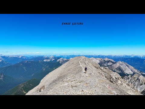 Three Sisters + Mt Fernie (BC, Rocky Mountains)