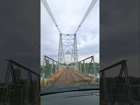 Ponte Afonso Penna - uma relíquia da engenharia Brasileira #itumbiara #viagens