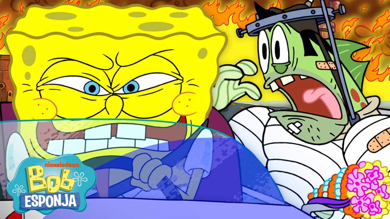 Bob Esponja Fazendo BARBEIRAGENS por 30 Minutos Seguidos 🥴 | Bob Esponja em Português