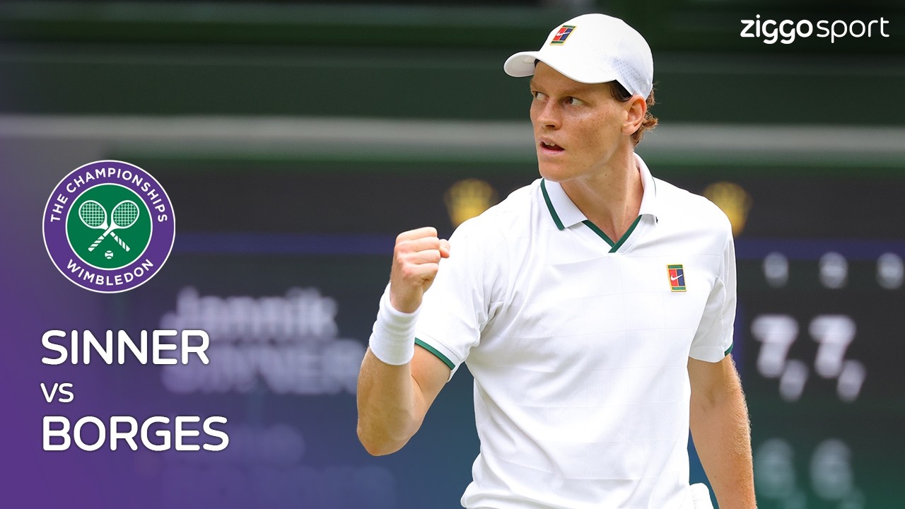 MACHTIGE SINNER HERPAKT ZICH NA LOODZWARE OPENINGSPOT!!🔥🔥 | Sinner vs Borges | Wimbledon 2026