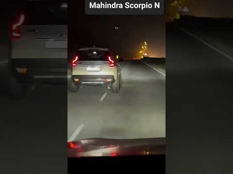 Scorpio N @180 vs XUV 700 Autopilot @202 kmph #mahindra #automobile #xuv700 #autopilot #scorpio2023