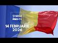 Știrile PRO TV 14 Februarie 2026 România își Menține Ratingul De țară