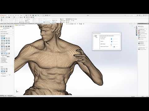 Converting ZBrush Meshes to SOLIDWORKS (ZBrush Remesher)