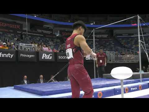 Asher Hong | High Bar | 2025 Xfinity U.S. Championships | Senior Men Day 2