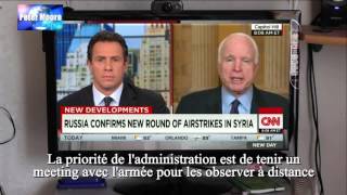 Le malaise de McCain admettant que la CIA forme des terroristes