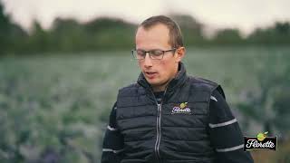 Etienne, producteur de légumes chez Florette