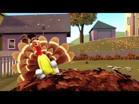 Mickey's Fall Magic Trick! (Rubber Chicken Turkey included)