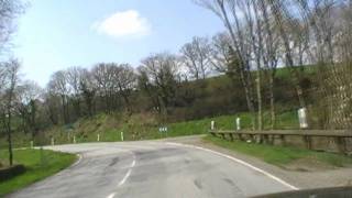 preview picture of video 'Driving Along The D264 & D48 Between Carhaix-Plouguer & Kergloff, Brittany, France 12th April 2010'