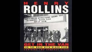 Henry Rollins - GET IN THE VAN  Black Flag Tour Diaries  AUDIOBOOK