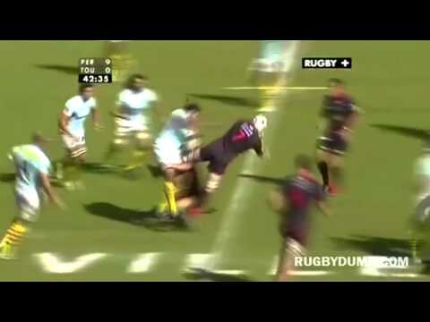 Henry Tuilagi welcomes Joe Van Niekerk to the Top 14