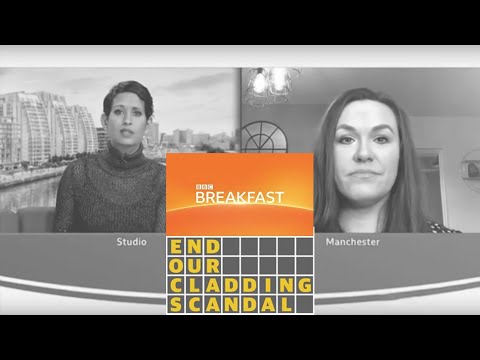 Cladding Crisis Funding - Rebecca Fairclough Manchester Cladiators - BBC Breakfast - 11/02/21