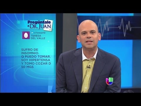 Dr. Juan answers: What can you take for insomnia? -- Univision News