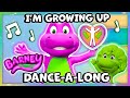 I M Growing Up Everyday NEW Barney S World Dance A Long Dino Dance Party Cartoons For Kids