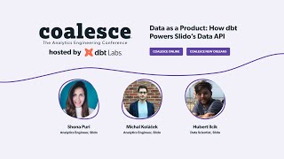 Data as a Product: How dbt powers Slido’s Data API