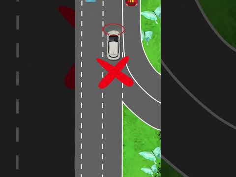 Use the turn signal correctly when entering the main road #driving #car #tips