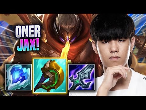 ONER IS SO GOOD WITH JAX! - T1 Oner Plays Jax TOP vs Gangplank! | Season 2022