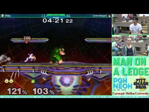 MOAL XV | Borp vs. Green Ranger | Melee Singles Losers Finals