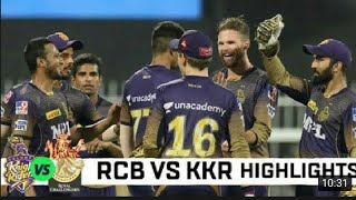 Vivo IPL 2021 RCB vs KKR Eliminator Highlights 11 October | KKR vs RCB 2021 Full Match highlights