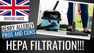 HENRY ALLERGY VACUUM CLEANER REVIEW || Surprisingly Good..