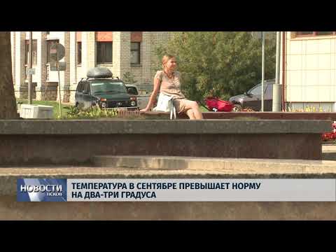 Новости Псков 18.09.2018 # Температура в сентябре превышает норму на два-три градуса 