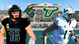 Chanticleers return and DEFEND home from USF Bulls! | CFB Dynasty 35