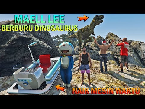 PREMAN TERKUAT PERGI KE ZAMAN PURBA - GTA 5 YOUTUBER KOCAK PARODY