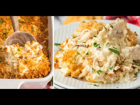 Million Dollar Chicken Casserole | Kitchen Fun With My 3 Sons