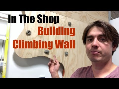 Building Climbing Wall In The Warehouse - Let's Make This Place Memorable