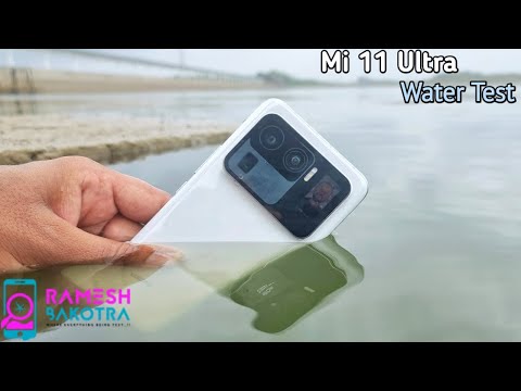 Mi 11 Ultra Water Test