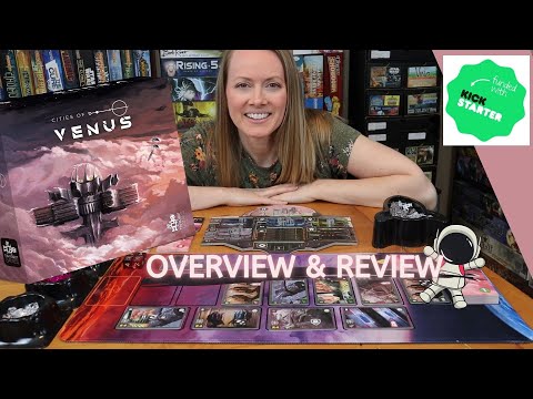 CITIES OF VENUS | Kickstarter Preview, Overview & Review