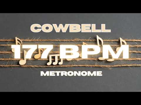 177 BPM - Cowbell Metronome