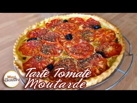Tarte Tomate Moutarde - Recette Facile et Rapide