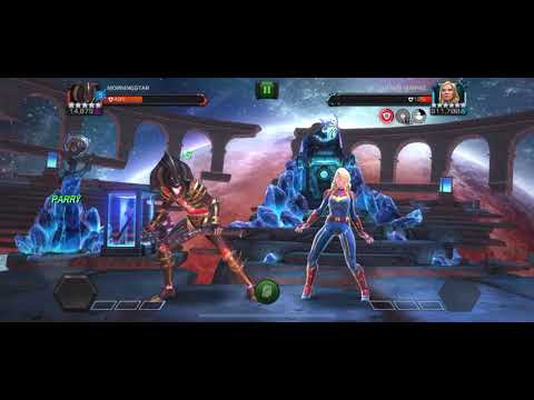 Morningstar vs. Abyss of Legends Captain Marvel
