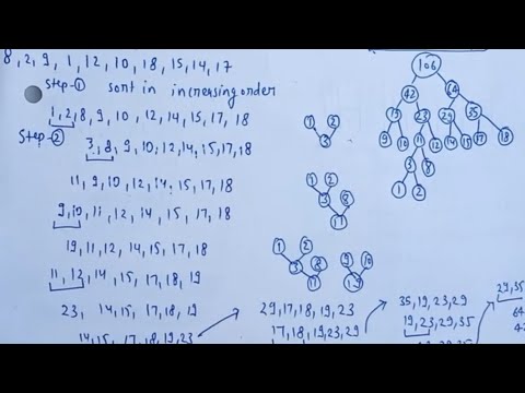 Optimal Merge Pattern using Greedy Method in DAA | AOA | Lec-11