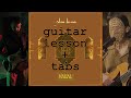 Glass Beams - Mahal | Guitar lesson | Tabs | Tutorial #tabs #cover